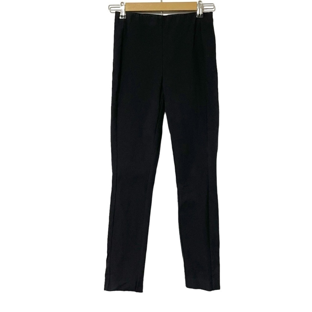 Rag & Bone Black Pleat Front‎ Skinny Pants Size 2